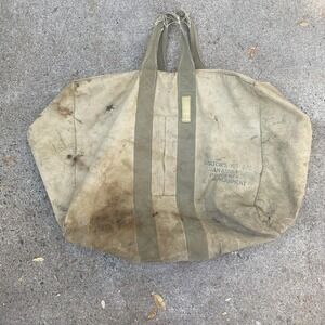 Vintage WW2 Aviator's Kit Bag DIstressed Stencil USAAF
